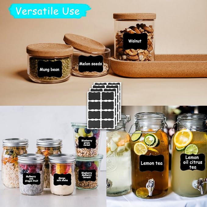 10 Pack Mini Chalkboard Signs Food Labels - Image 8