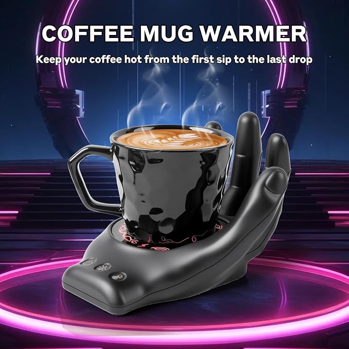 Devil's Hand Heating Mug Warmer & Mug Set - Image 2