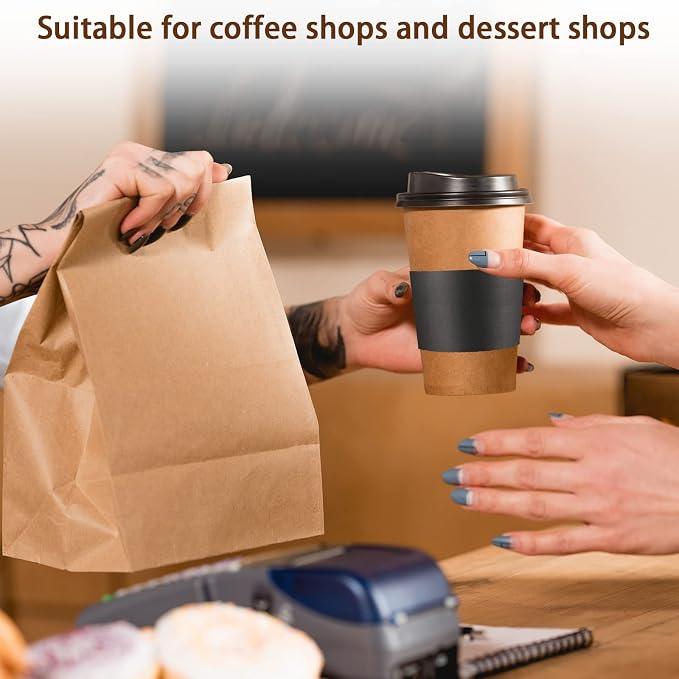 Sabary 50 Pcs Coffee Cup Sleeves - Image 6