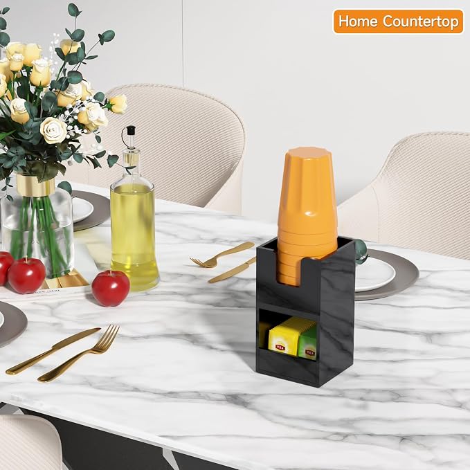 Beego 2-Compartment Cup Holder for Countertop - Image 2