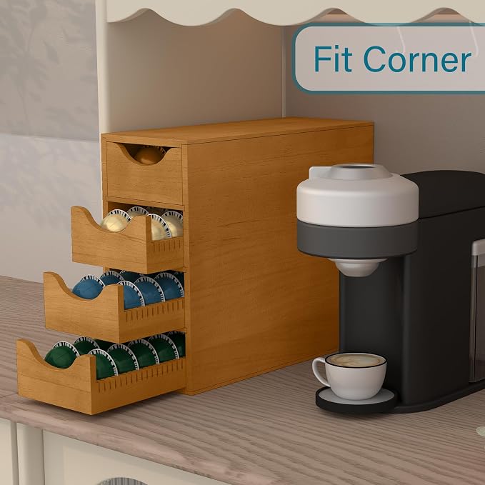 Suli Coffee Pod Holder, Coffee Capsule Storage Organizer, Save Space Coffee Pod - Image 6