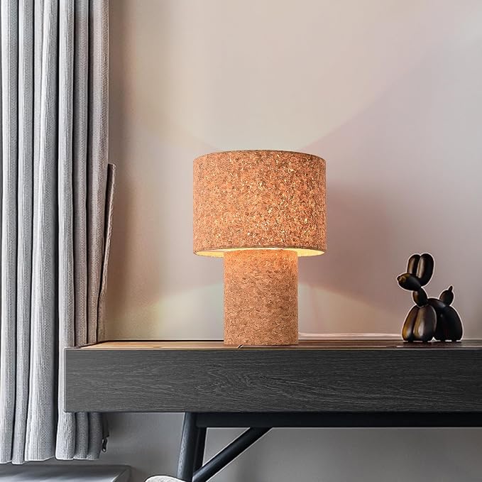 Ziqqeelam Rustic Small Table Lamp by Unknown