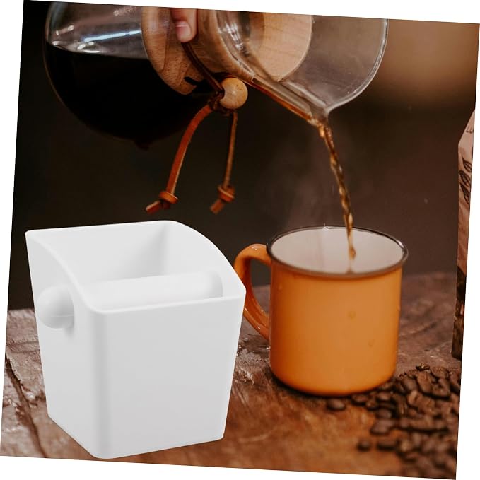 KALLORY Coffee Grounds Collector Bin Large Capacity Espresso Waste Container - Image 6