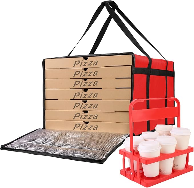 Bodaon Insulated Pizza Delivery Bag 20x20x14 by Bodaon