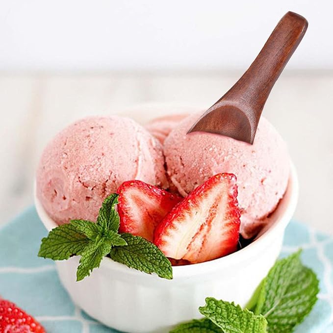 4 Pcs Tiny Wooden Spoons, 2.36in Mini Spoons - Image 5