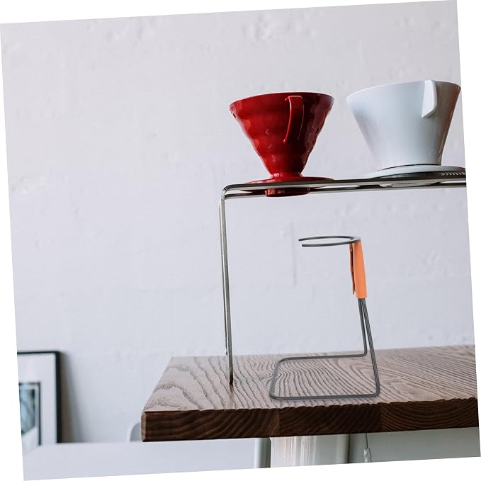 SHOWERORO 1pc Metal Coffee Dripper Stand Lightweight Dripper Rack - Image 7