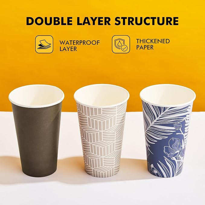 RACETOP 16 oz Disposable Coffee Cups - Image 7