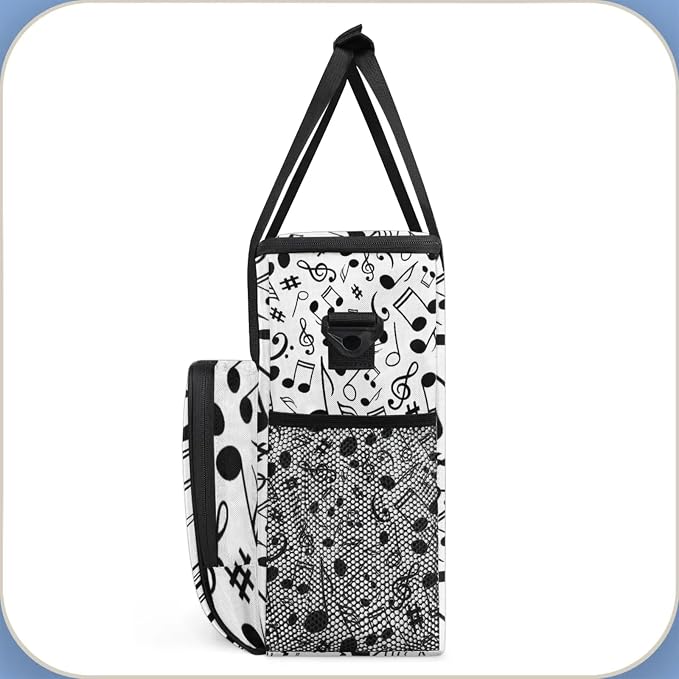 Black And White Music Coffee Maker Travel Bag - Image 4