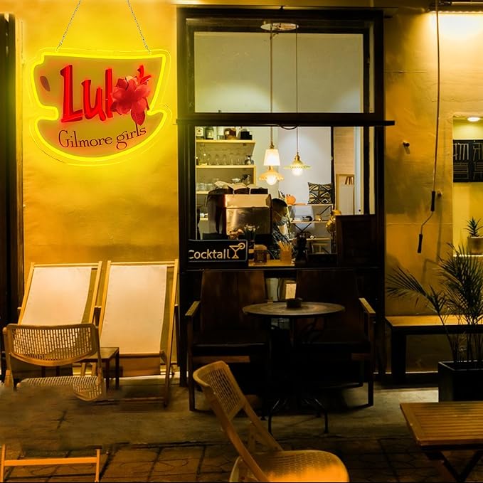 Pugna Luke's Coffee Neon Signs for Wall Decor Dimmable Neon Lights for Bedroom - Image 5