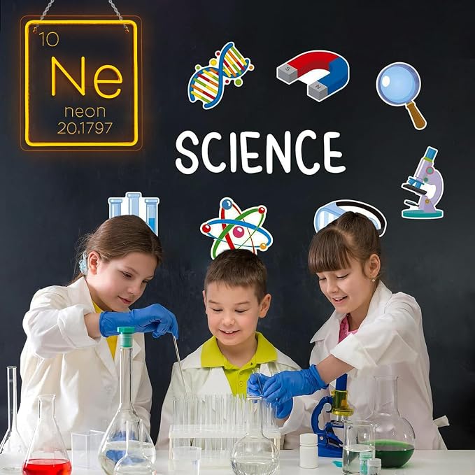 Ne Neon Sign Science Classroom Decor Chemistry class Periodic Table Signs - Image 2