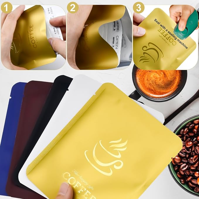 75 Pcs Coffee Filter Paper Bag - Image 4