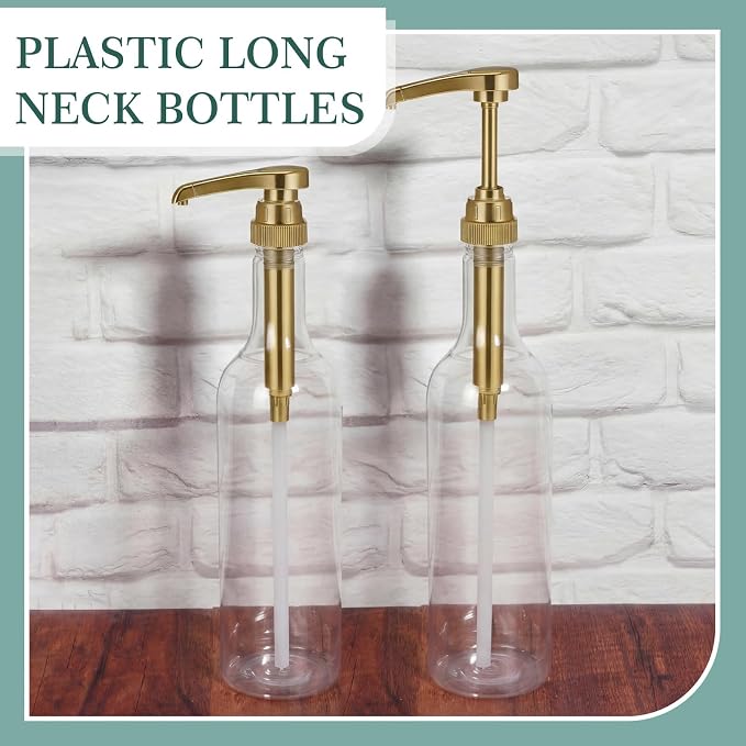 Maxdot 12 Pcs 25 oz Syrup Bottles - Image 3