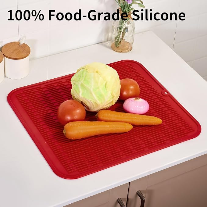 ZLR Heavy-Duty Silicone Dish Drying Mat - Image 9
