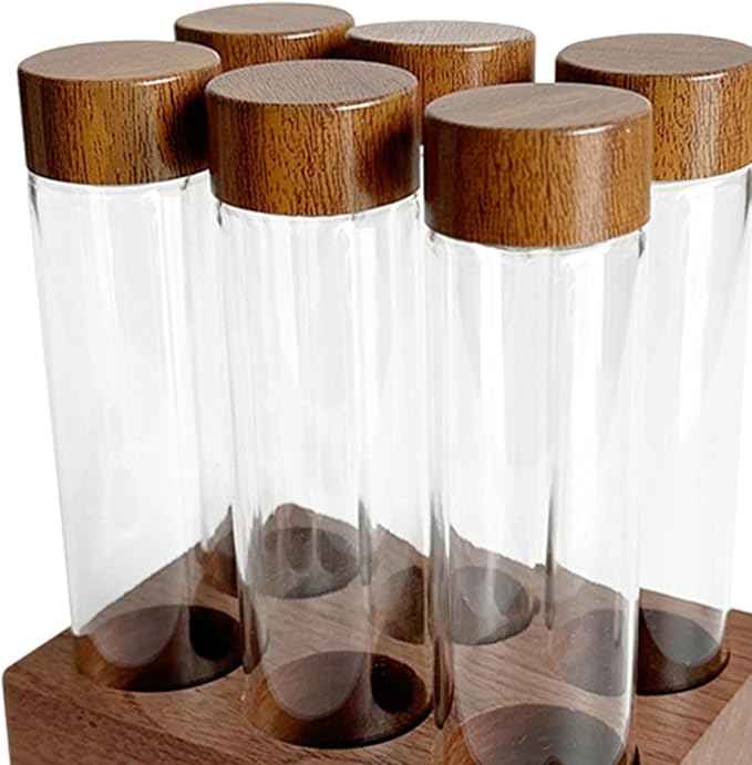 Coffee Beans Storage Containers Dosing Coffee Bean Storage Tube Clear Empty - Image 6