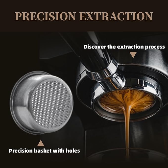 54mm Bottomless Portafilter 3 Ears Espresso Portafilter - Image 5