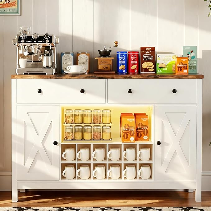 COMHOMA Coffee Bar Cabinet - Image 9