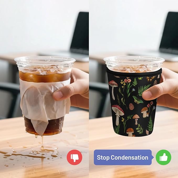Iced Coffee Sleeve Reusable Cup Sleeves - Image 4