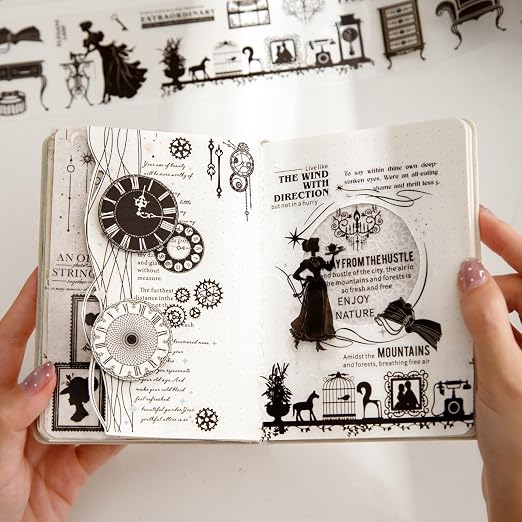 Vintage Silhouette PET Tape Set - Image 6