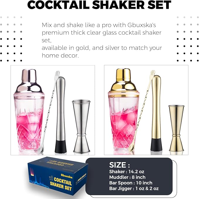Cocktail Shaker Set - Image 2