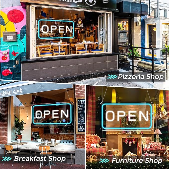 Open Signs for Business, Bright COB Chip LED Open Sign - Image 6
