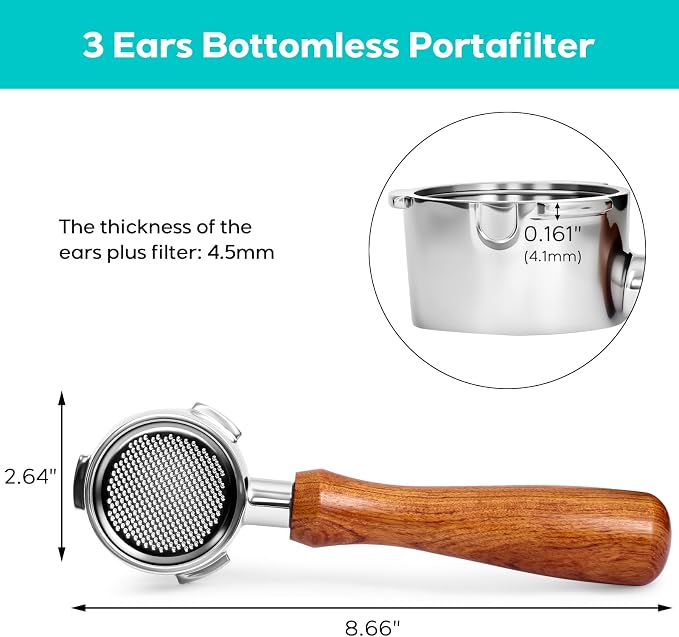CASABREWS 51mm Bottomless Portafilter - Image 4