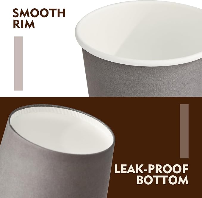 YEEHAW 16 oz Coffee Cups with Lids 100 Pack, To Go Cup with Lid - Image 3