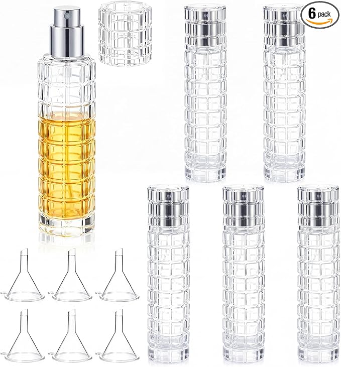 6 Pack Cocktail Atomizer Spray Bottles Bar Sets 1oz / 30ml by Yiyiring