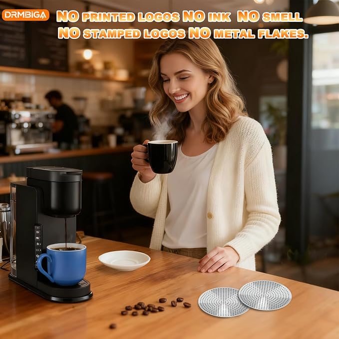 58.3mm Espresso Puck Screen 2 Pack – Professional Premium 3rd Gen Dual-Layer - Image 5