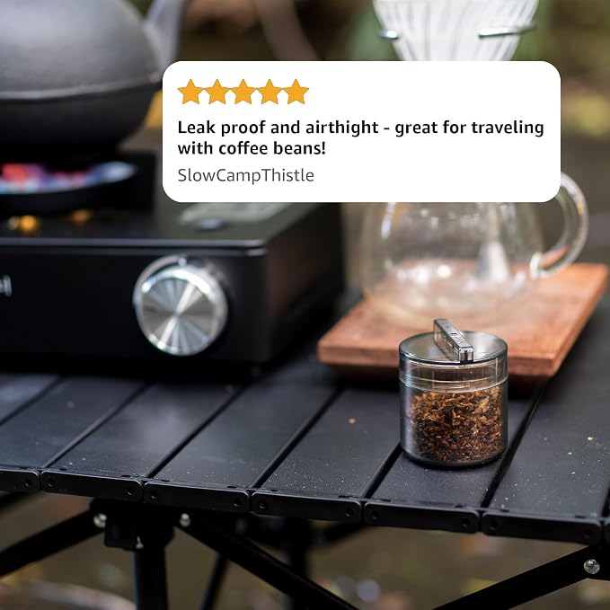 ANKOMN QuarterSeal X7 Airtight Modular Coffee Canister – Single Dose Bean - Image 3