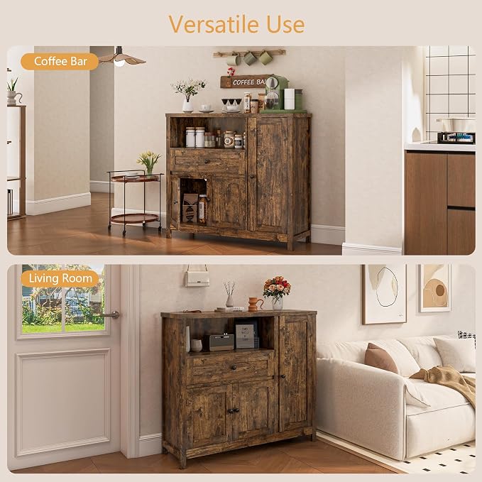 Viaozutis Coffee Bar Cabinet - Image 8