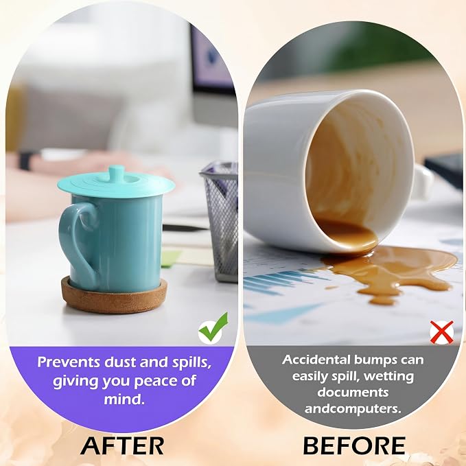 Boao 10 pcs Silicone Cup Covers - Image 4