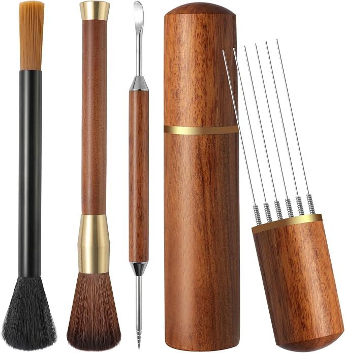 Professional Coffee Tools Set –Coffee Accessories Kit Cleaning Brush, Coffee - Image 2