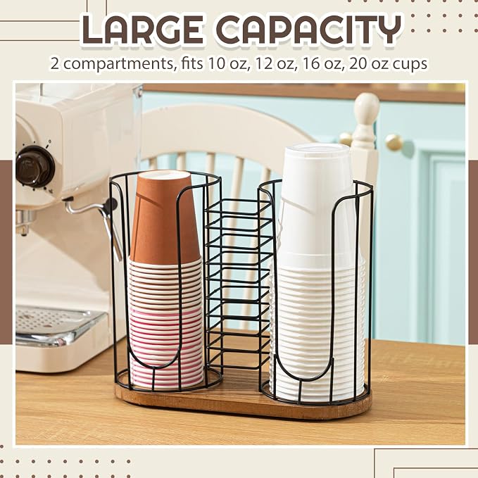 Geelin 18oz Adjustable Coffee Cup Dispenser - Image 7