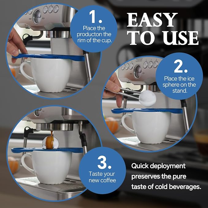 Espresso Cooling Ball Set for Morning Brew & Home Bar - Image 3