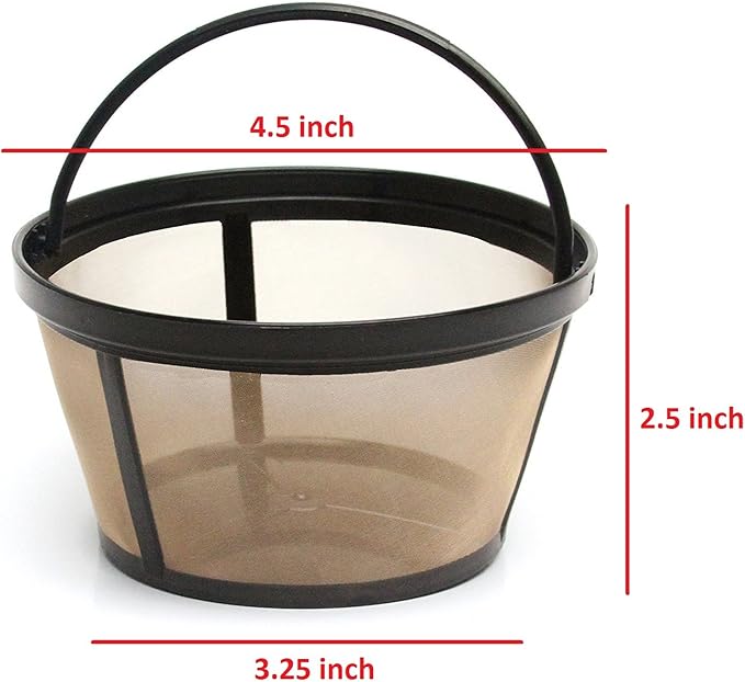 GoldTone Brand Reusable 8-12 Cup Basket Coffee Filter fits Mr. Coffee Makers - Image 3