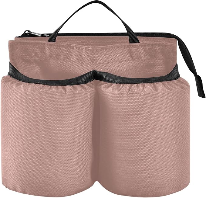 DOMIKING Rose Gold Travel Luggage Cup Holder - Image 6