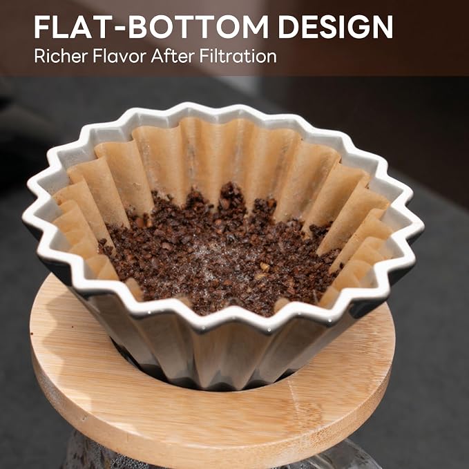 1-2 Cup Small Coffee Filters, Disposable Coffee Filters Compatible - Image 5