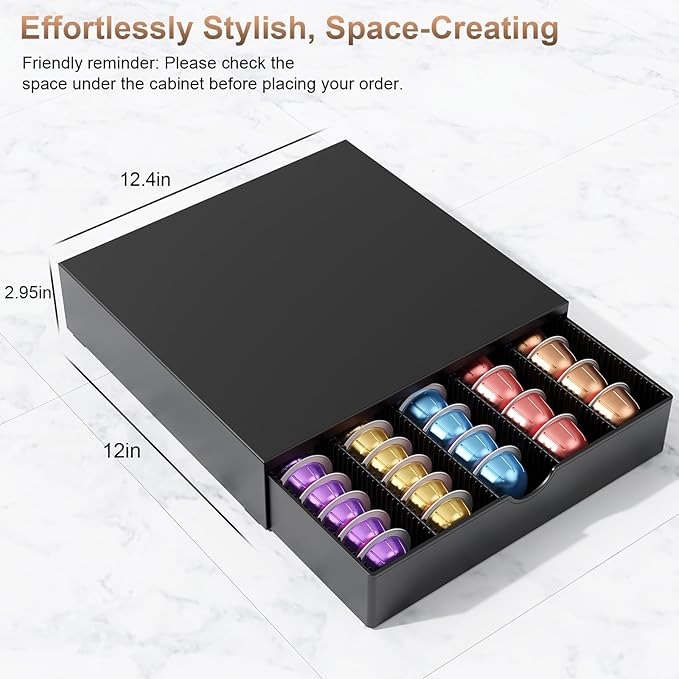 Coffee Pods Drawer Organizer Compatible - Image 3