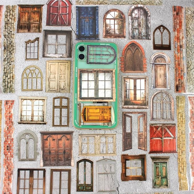 Diuhofart Vintage Scrapbooking Kit, 90 Sheets Garden Theme, Scrapbook Stickers - Image 7