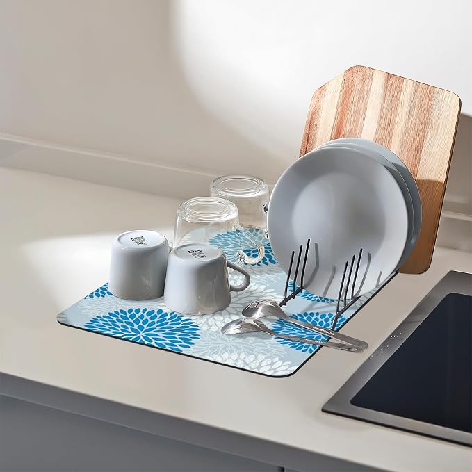 Dish Drying Mat, Dish Mat Drying Kitchen Mat - Image 7
