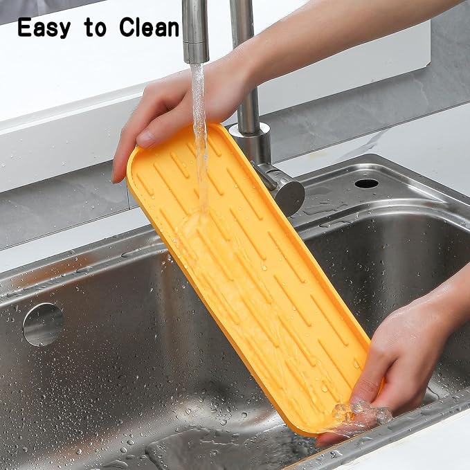 MicoYang Silicone Kitchen Sink Organizer Tray - Image 8