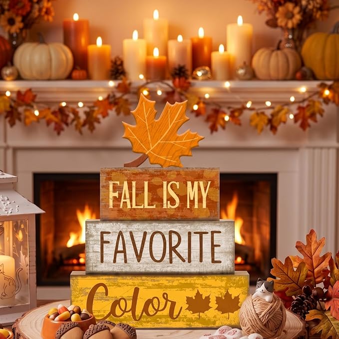 Lineshading 4 Pcs Fall Decoration - Image 8