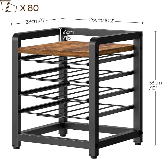 YATINEY Coffee Pod Drawer Holder, 4 Tier Organizer - Image 3