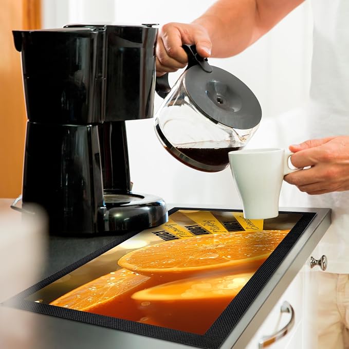 Coffee Bar Mat - Coffee Gifts - Coffee Lover - Coffee Bar Accessories - Barista - Image 3