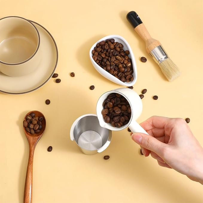 Coffee Dosing Cup 58mm Stainless Steel Espresso Dosing Cup Espresso Machine - Image 5