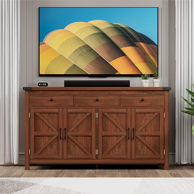 VVFLU 63" Sideboard Buffet Cabinet - Image 8