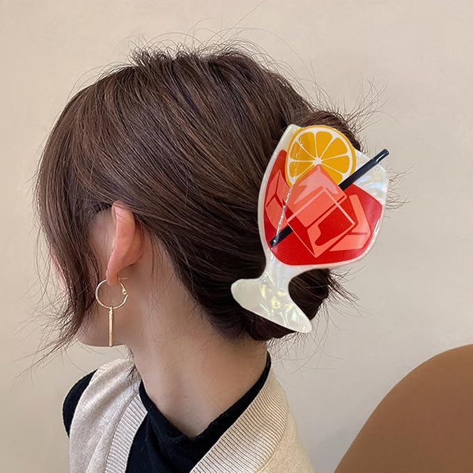 Creative Drink Garnish Clip Hair Accessories Multipurpose Hair Tool - Image 6
