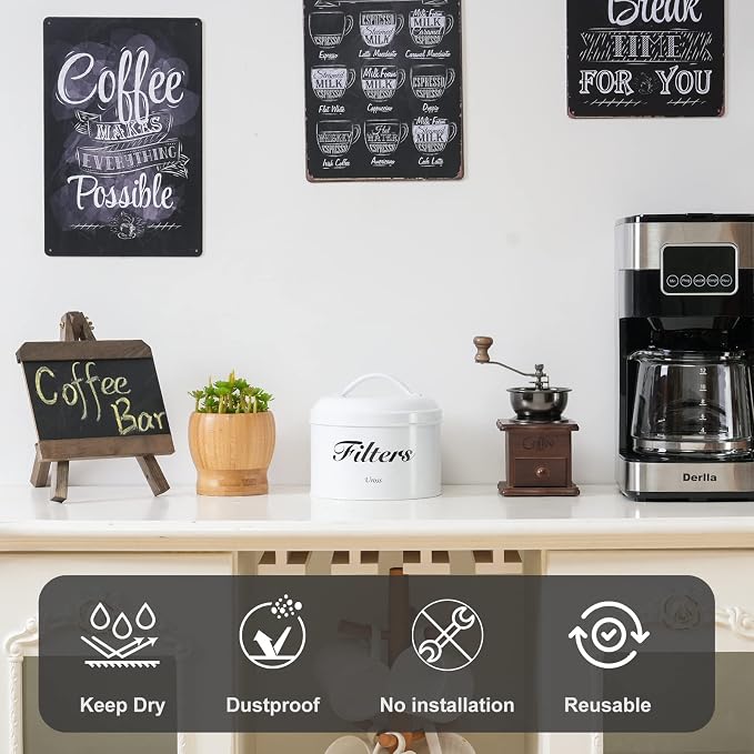 Uross Coffee Filter Holder Storage - Image 3