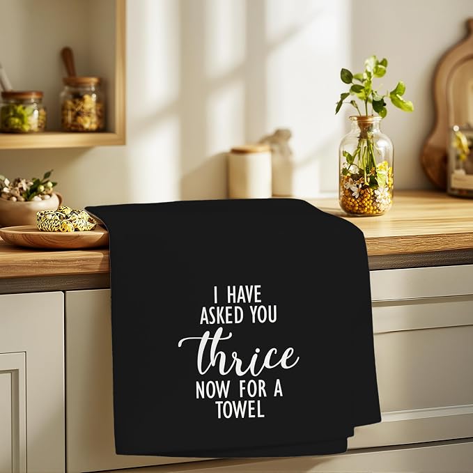 Funny Towels Gifts, Fold in The Cheese Simple Towels - Image 3