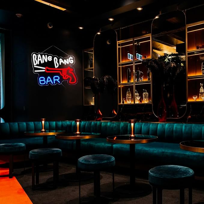 BANG BANG BAR Neon Signs for Wall Decor The Roadhouse Neon Lights for Bedroom - Image 6